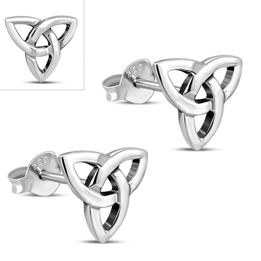 Triquetra Earrings- Simple Balance Studs