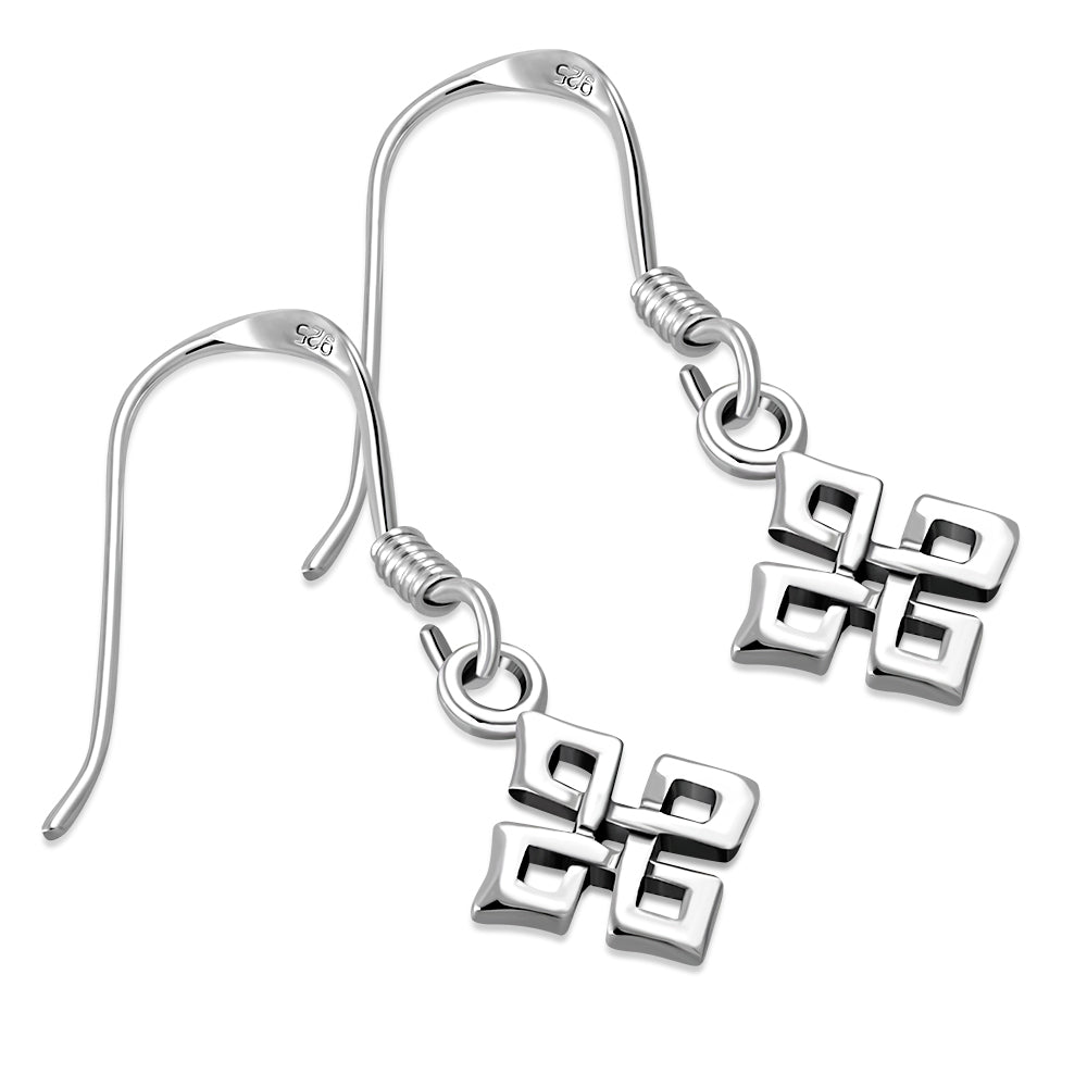 Celtic Knot Earrings - Shield Knot