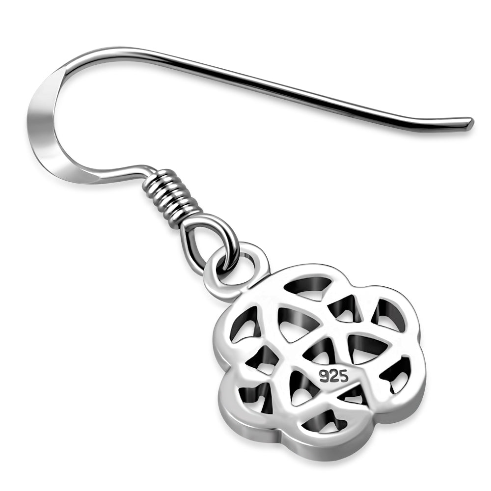 Celtic Knot Earrings - Threefold Flower