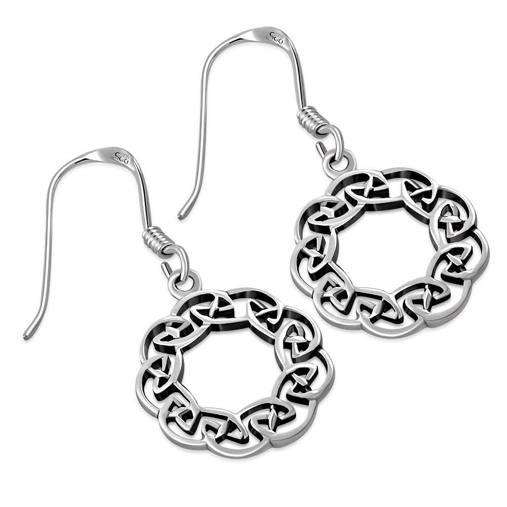 Celtic Knot Earrings - Celtic Wreath