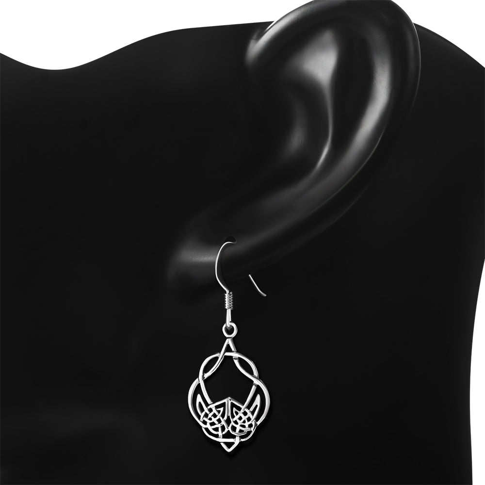 Celtic Knot Earrings - Contemporary Pictish Knot