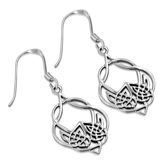 Celtic Knot Earrings - Contemporary Pictish Knot