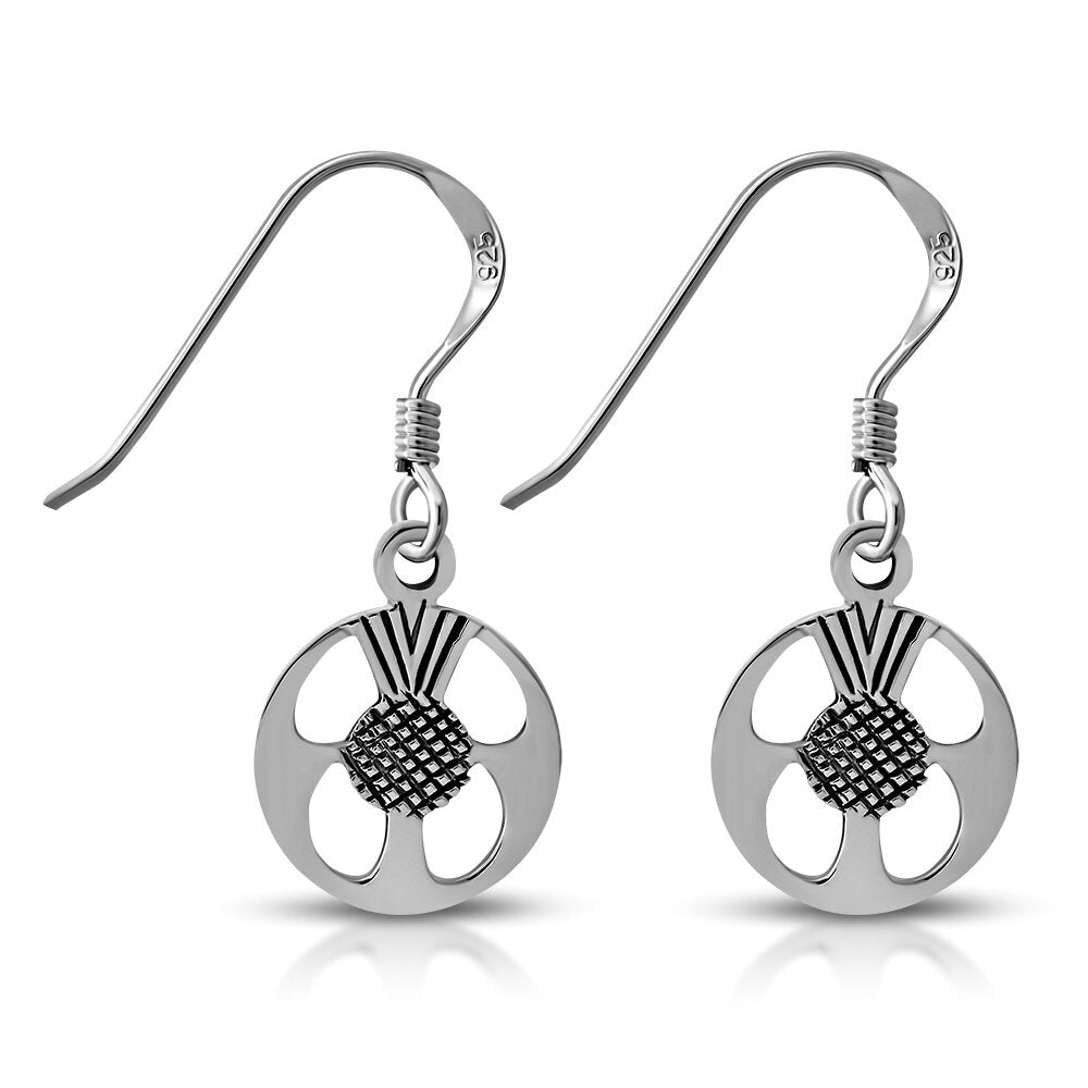 Scottish Thistle Earrings - Flower o' Scotland