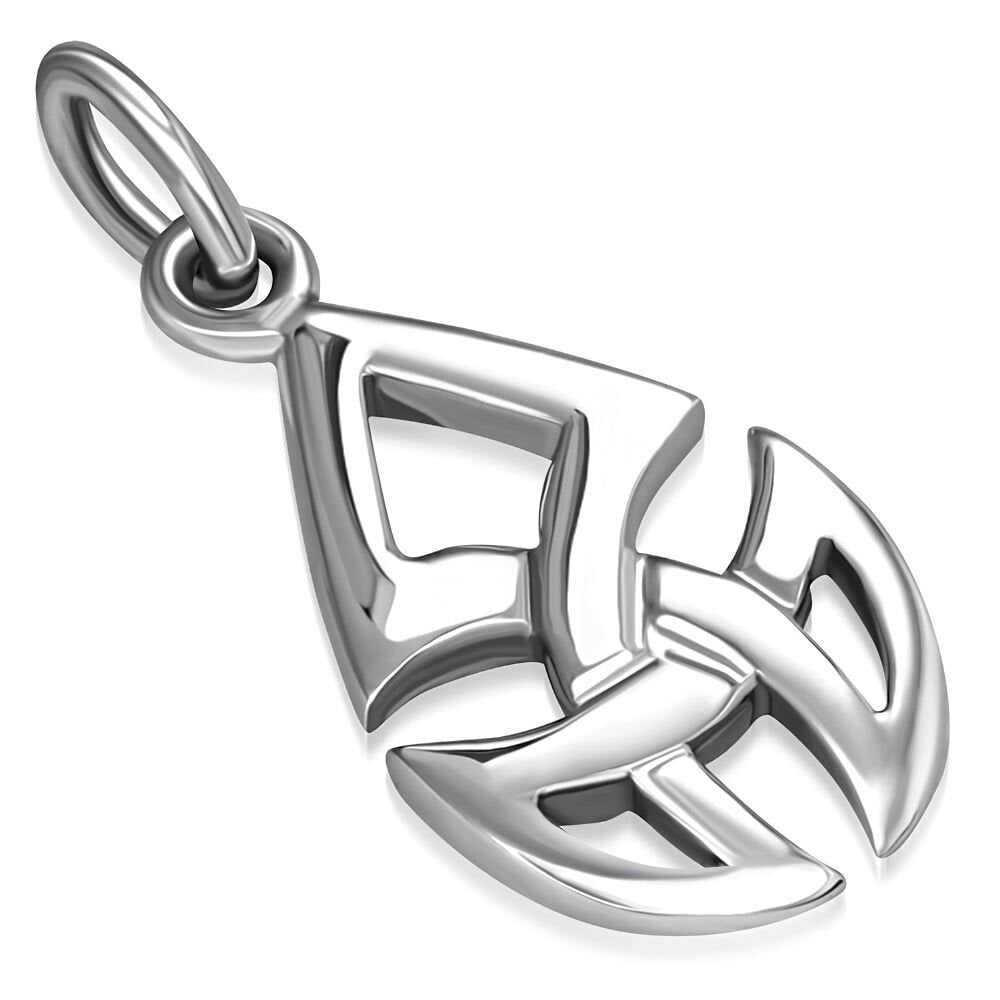 Celtic Knot Pendant - Three Point Shield Knot