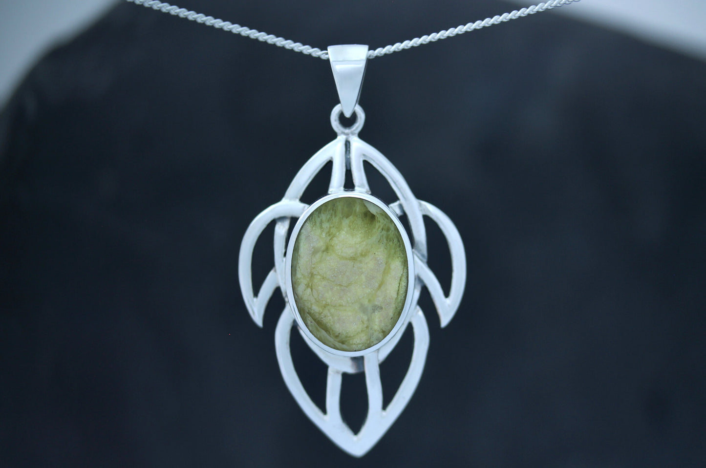 Scottish Marble Pendant-Abstract Strength