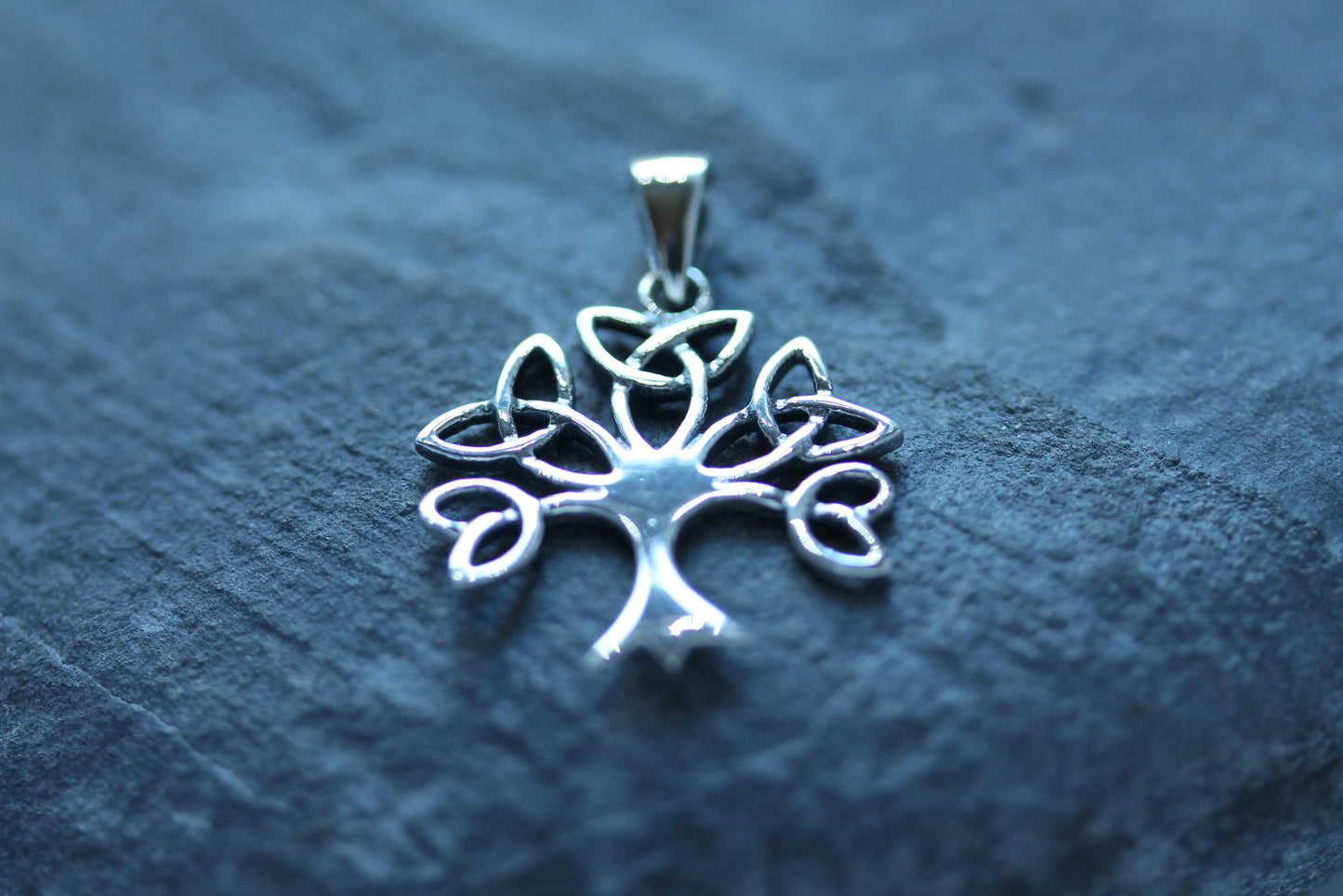Tree of Life Pendant - Triquetra Branch