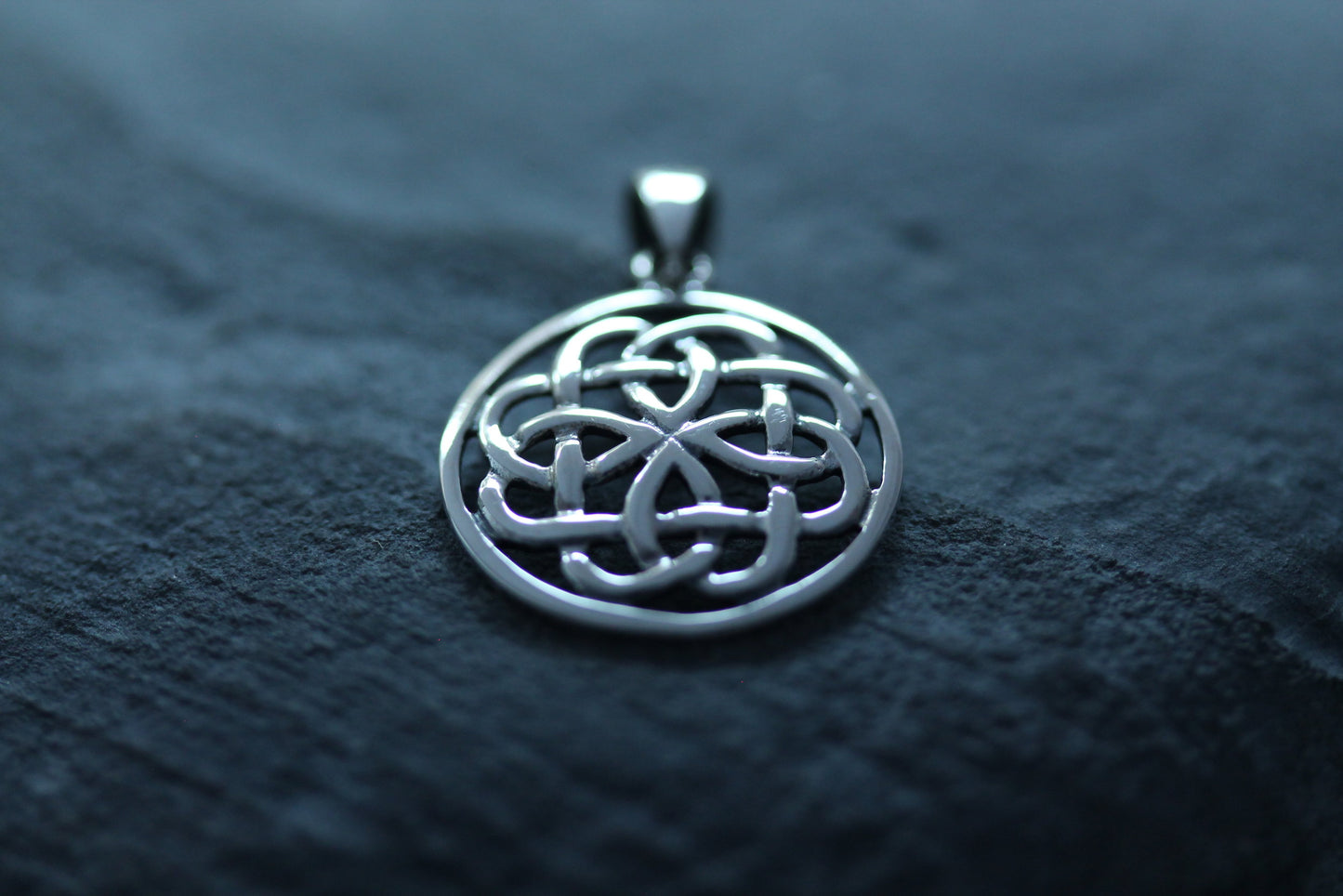 Celtic Knot Pendant - Looped Flower Knot