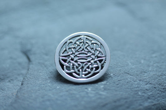 Celtic Knot Brooch - Pictish Knot Shield