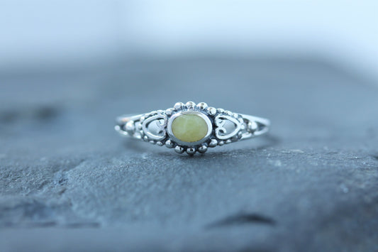 Scottish Marble Ring - Antique Wrap