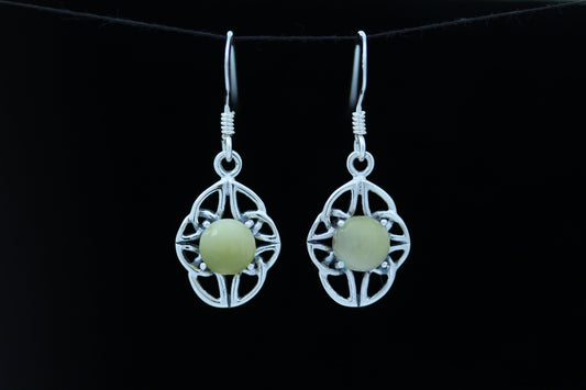 Scottish Marble Earrings - Four Seasons Knot