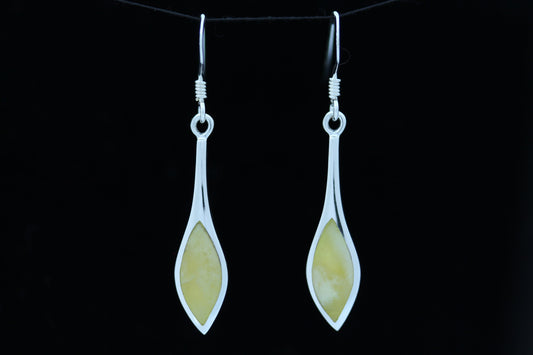 Scottish Marble Earrings - Hanging Drop