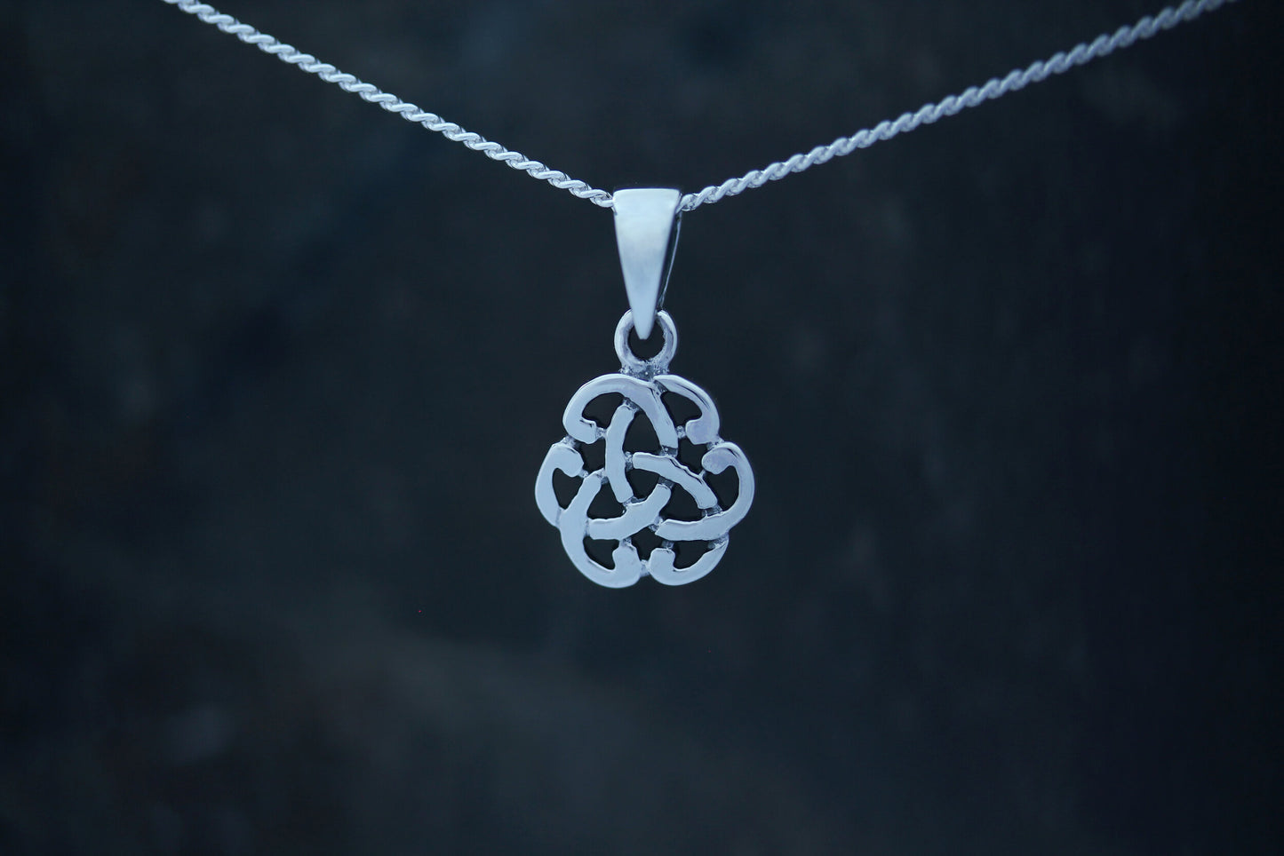 Celtic Knot Pendant - Threefold Flower