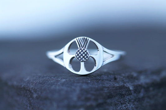 Scottish Thistle Ring - Flower o' Scotland