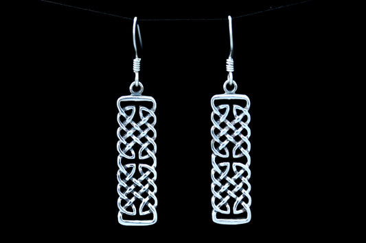 Celtic Knot Earrings - Scroll Knot