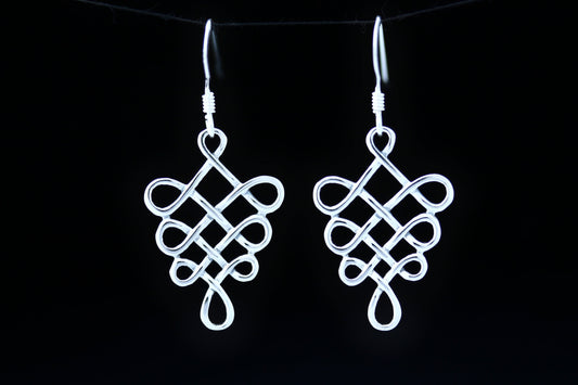 Celtic Knot Earrings - Padlock Knot