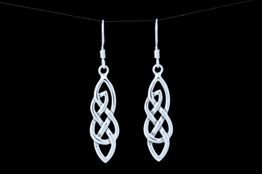 Celtic Knot Earrings - Pictish Loop Knot