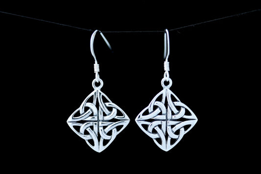 Celtic Knot Earrings - Dara Knot