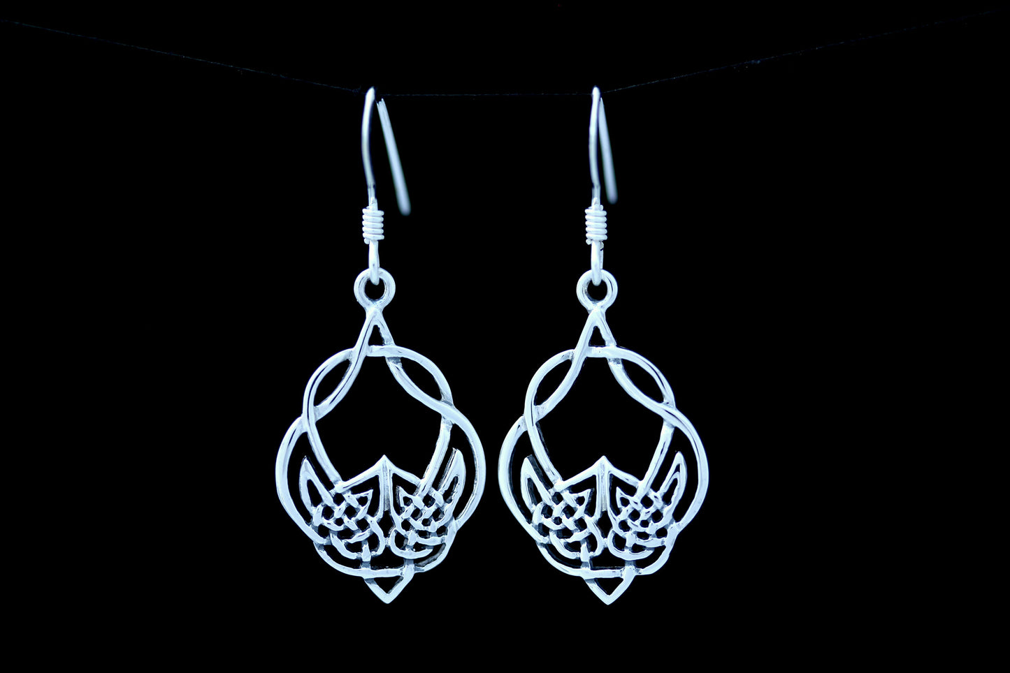 Celtic Knot Earrings - Contemporary Pictish Knot