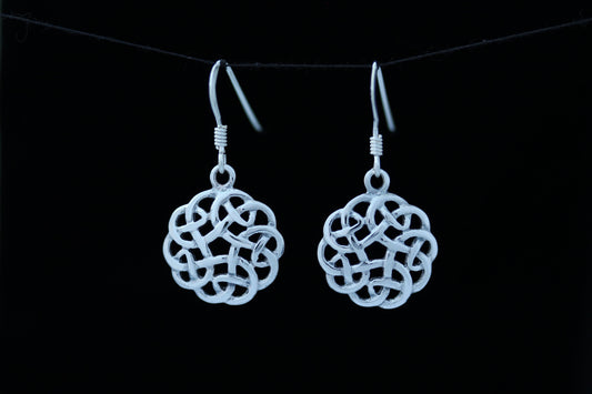 Celtic Knot Earrings - Circular Twist