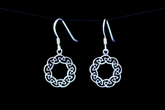 Celtic Knot Earrings - Celtic Wreath