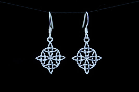 Celtic Knot Earrings - Four Directions