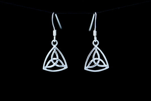 Triquetra Earrings - Framed Trinity