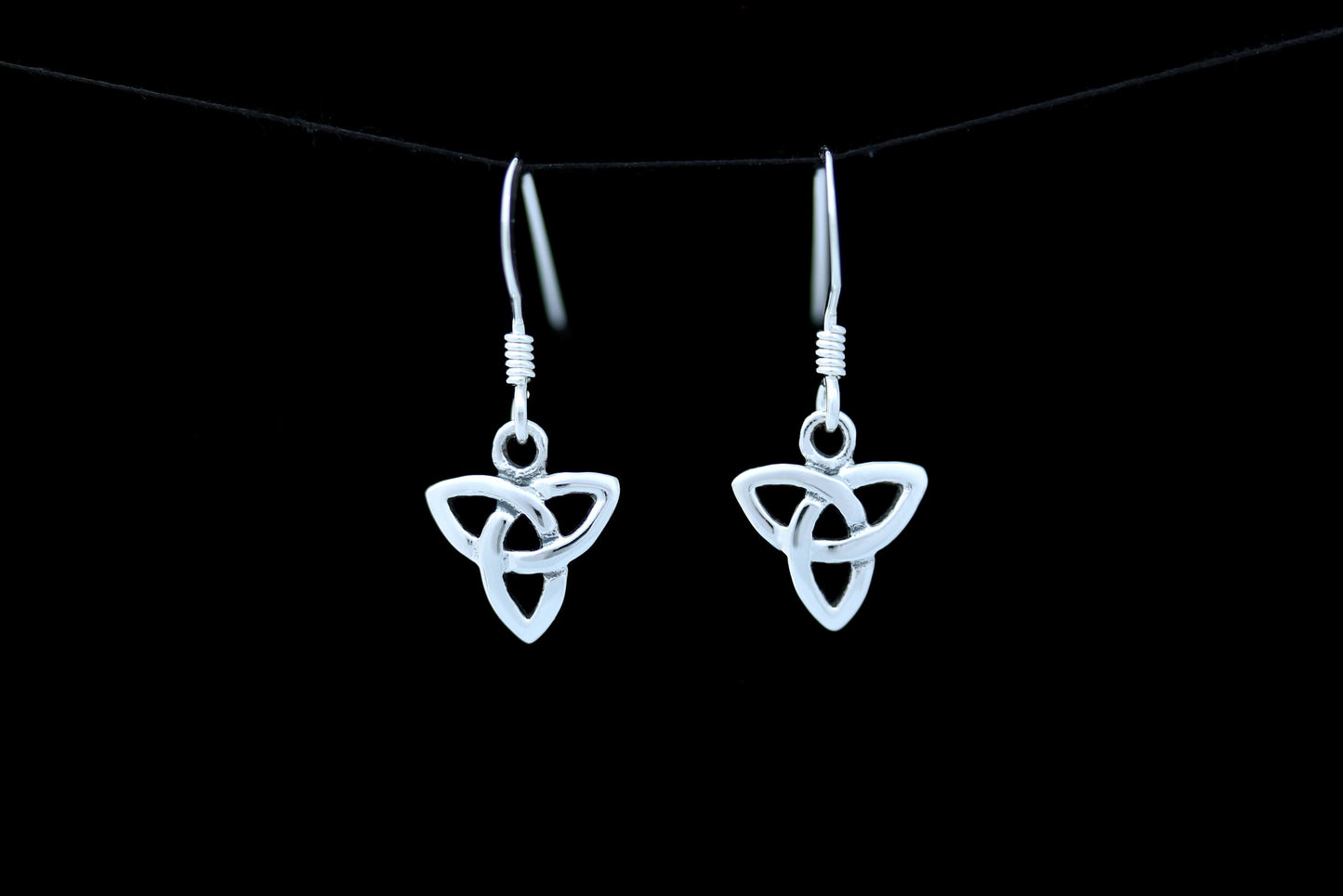 Triquetra Earrings - Downward Perfect Balance