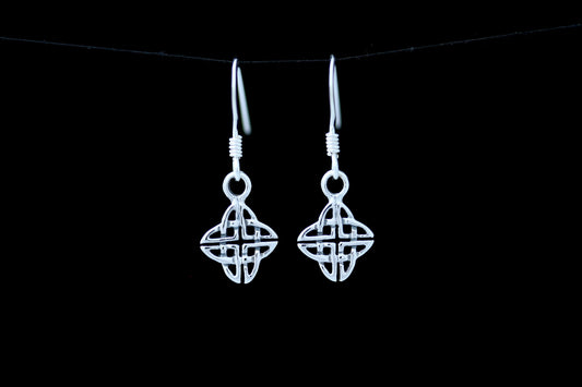 Celtic Knot Earrings - Dainty Four Seasons