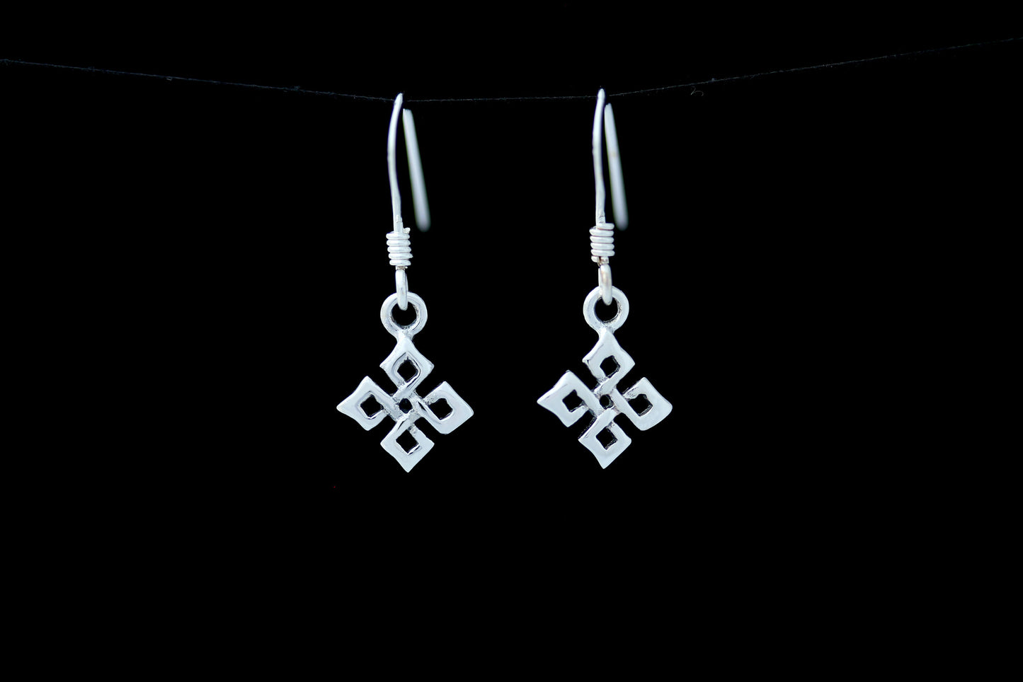 Celtic Knot Earrings - Shield Knot