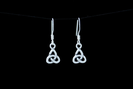 Triquetra Earrings - Rounded Arms