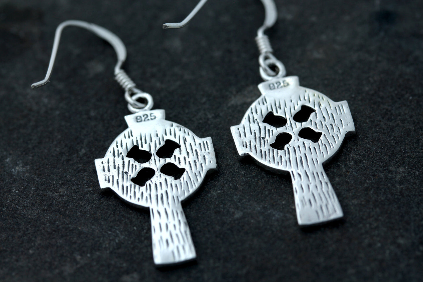 Celtic Cross Earrings - Traditional (Medium)