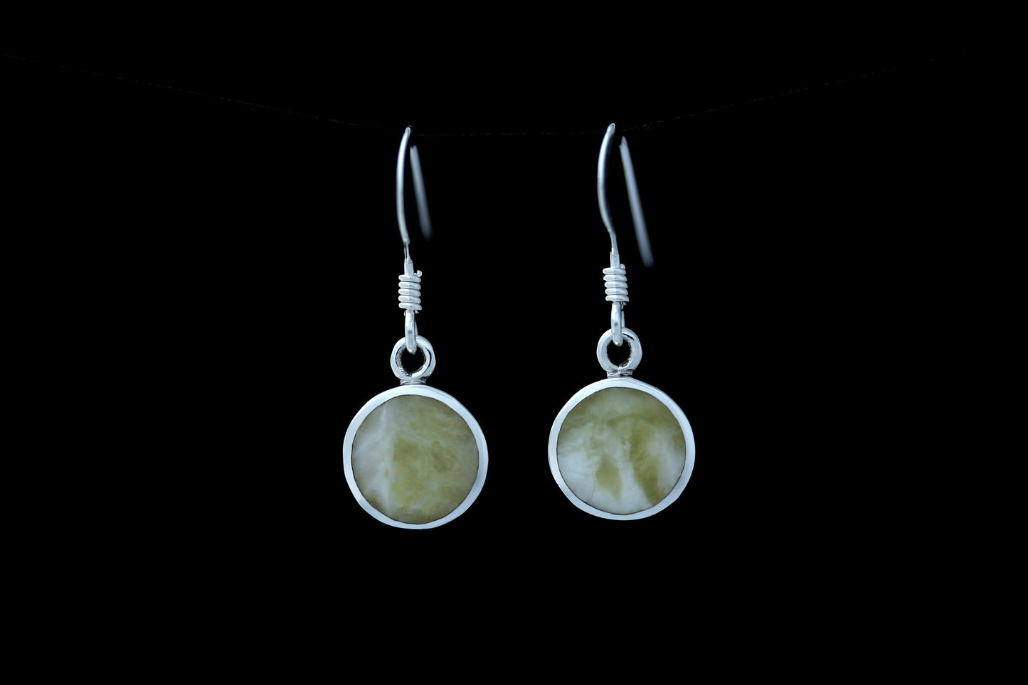 Scottish Marble Earrings - Round Perfection