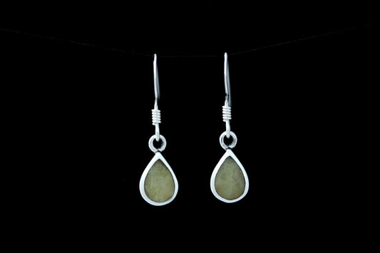 Scottish Marble Earrings - Teardrops