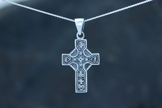 Celtic Cross Pendant - La Tene' (Medium)