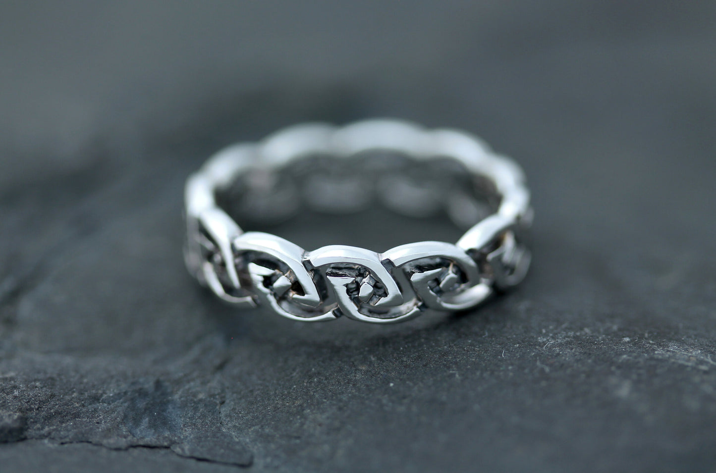 Celtic Knot Ring - Figure of 8 Pictish Knot