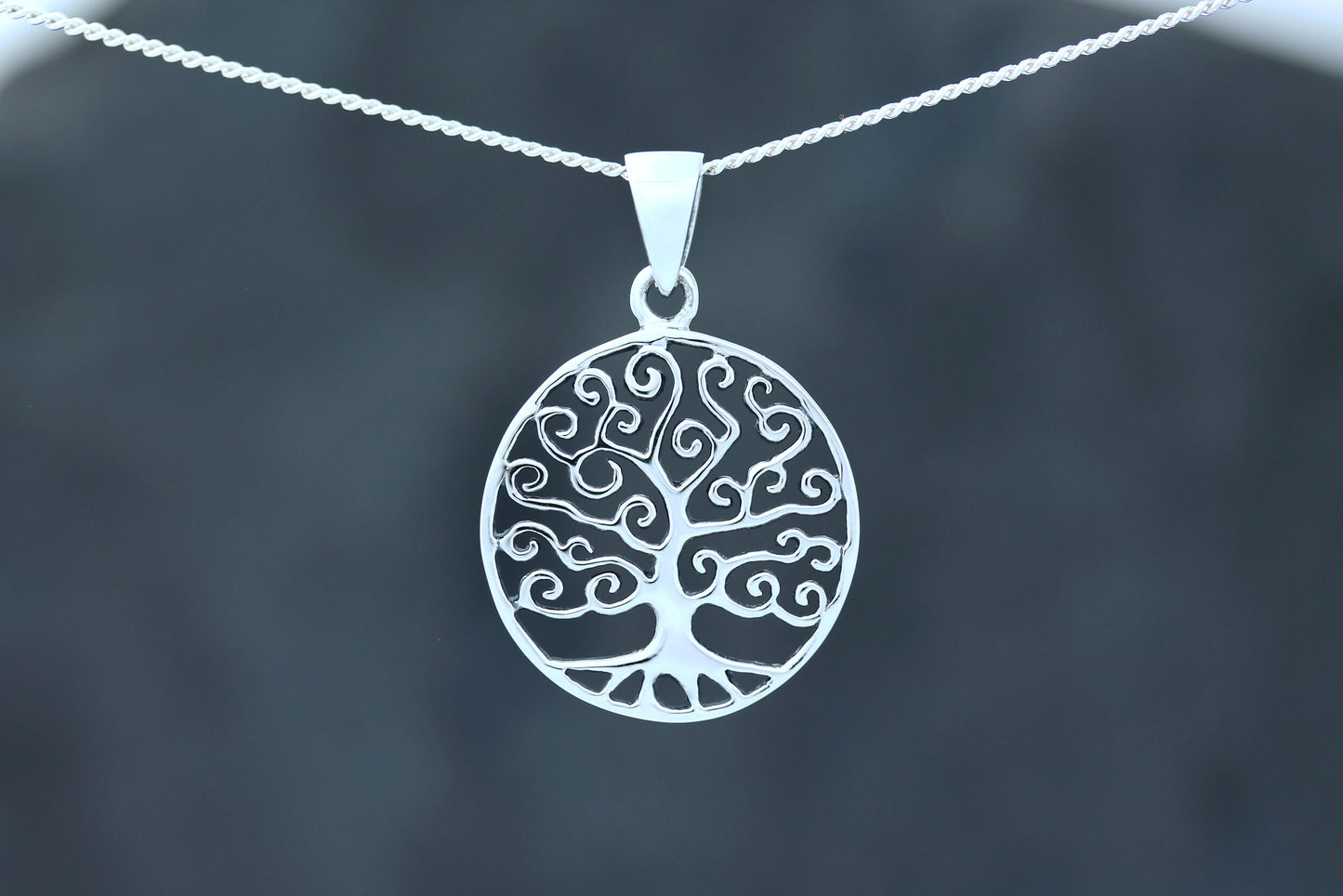 Tree of Life Pendant - Swirly Branches