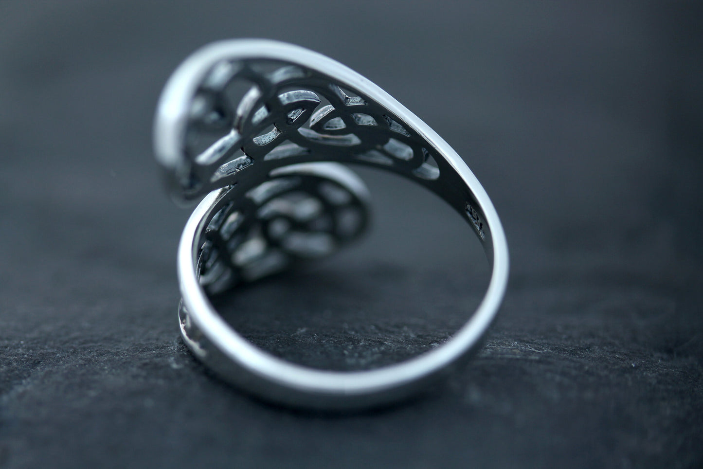 Celtic Knot Ring - Celtic Embrace