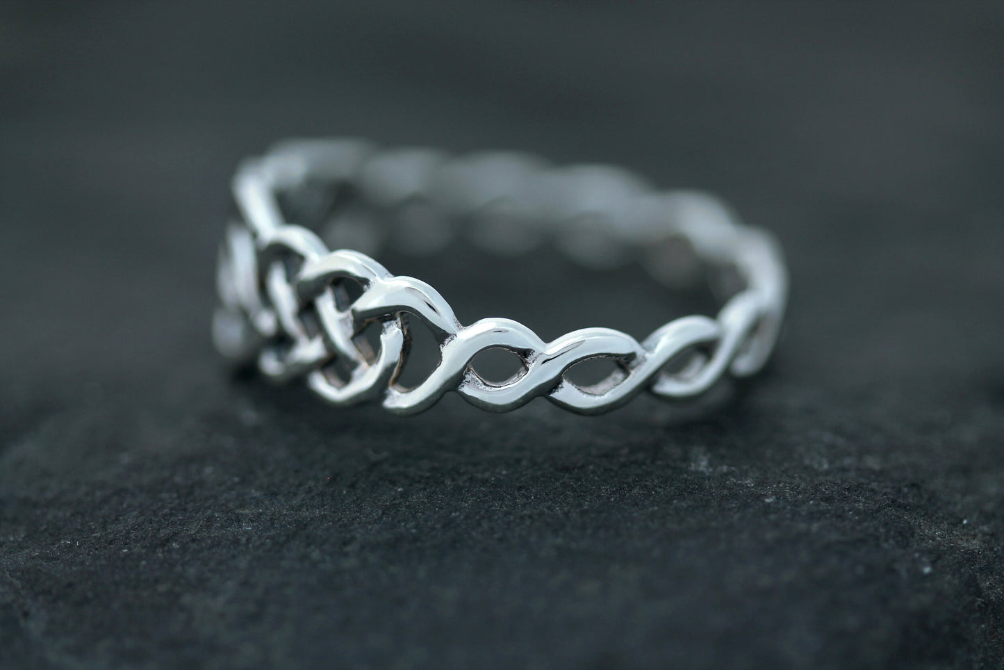 Celtic Knot Ring - Eternal Eye