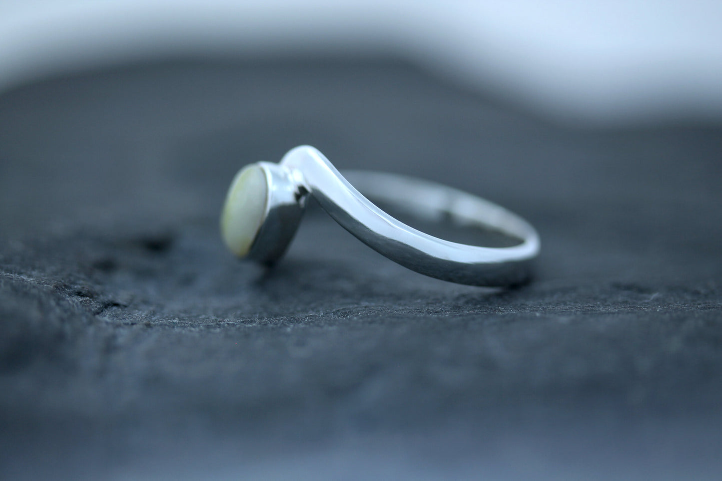 Scottish Marble Ring - Wave