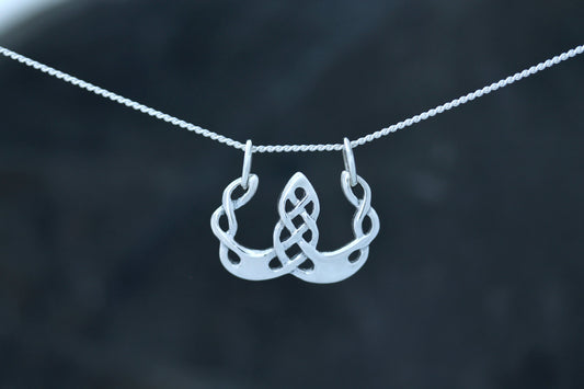 Celtic Letters - 'W' Pendant