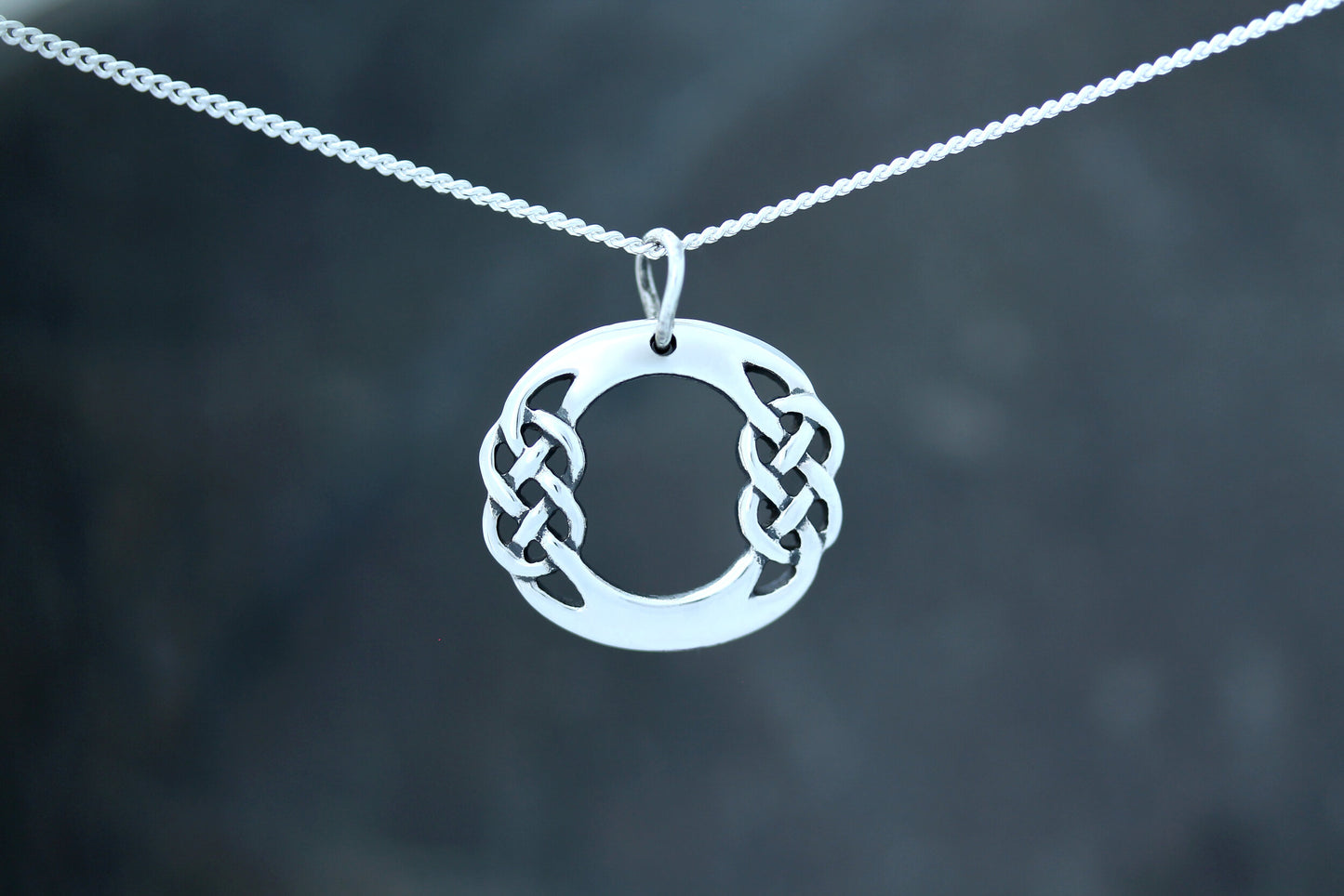 Celtic Letters - 'O' Pendant