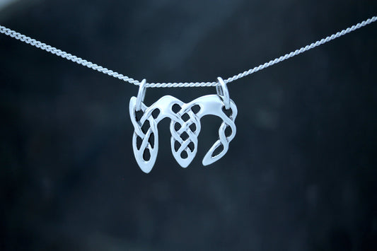 Celtic Letters - 'm' Pendant