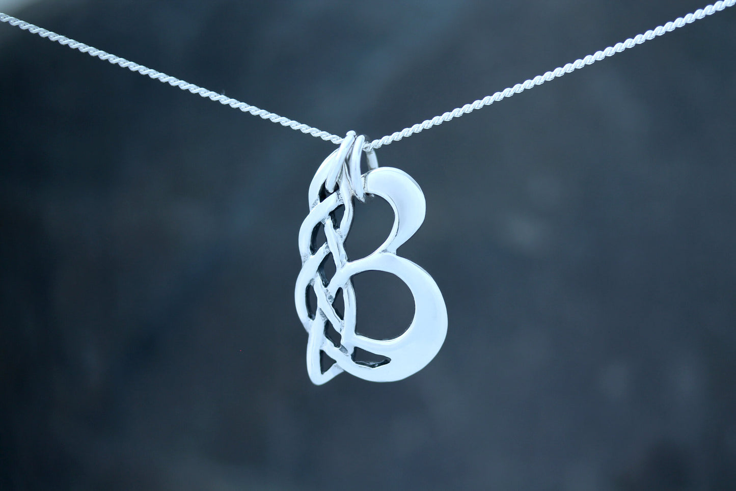 Celtic Letters - 'B' Pendant