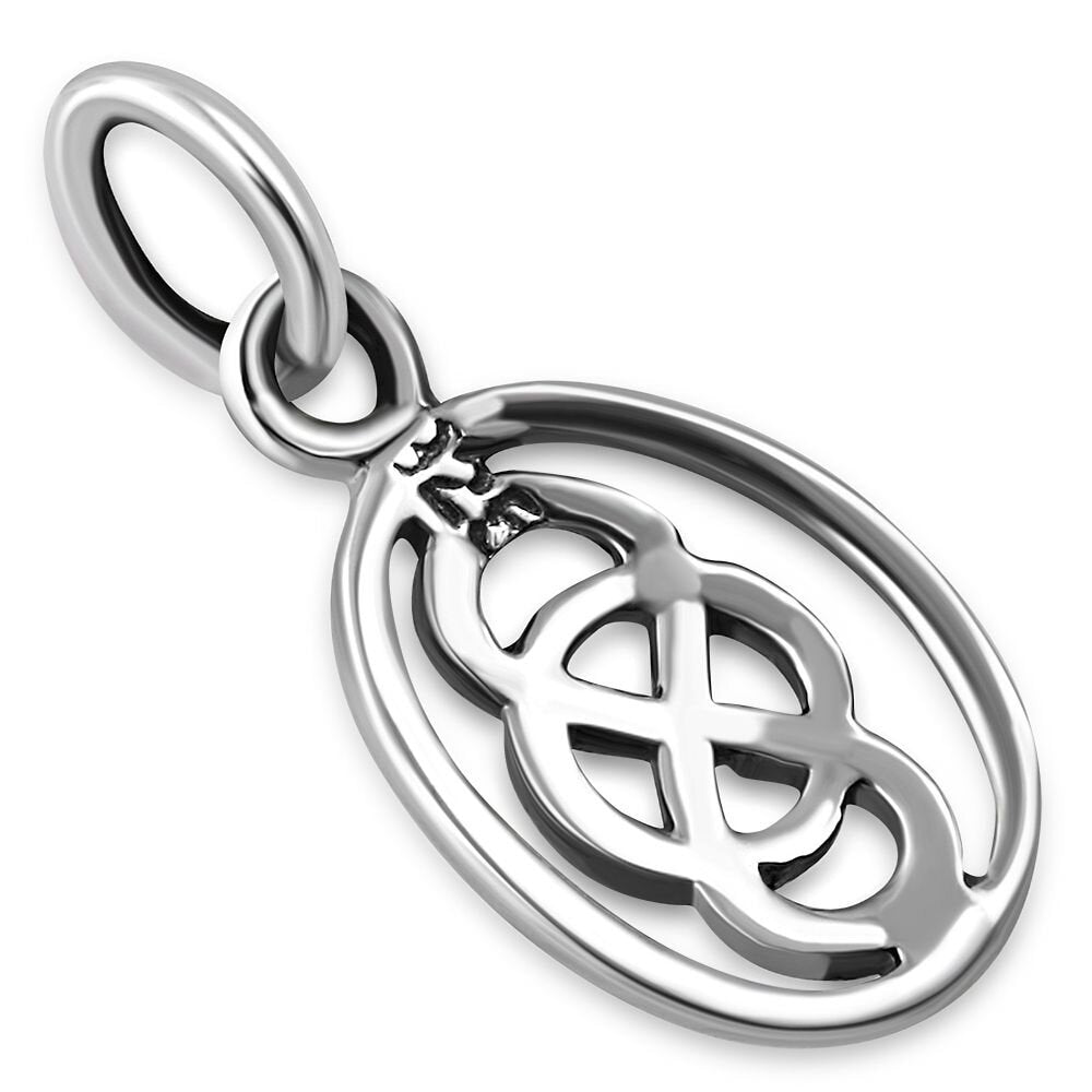 Celtic Knot Pendant - Oval Knot