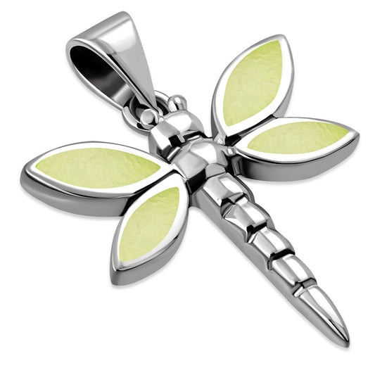 Scottish Marble Pendant- The Dragonfly