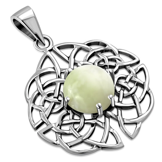 Scottish Marble Pendant - Dara Knot