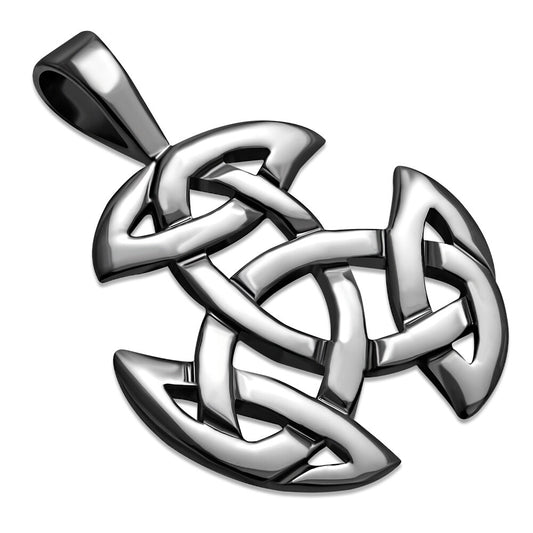 Celtic Knot Pendant - Three Worlds Interlocked