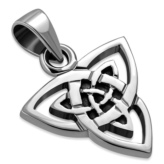Triquetra Pendant - Overlapping Triquetra