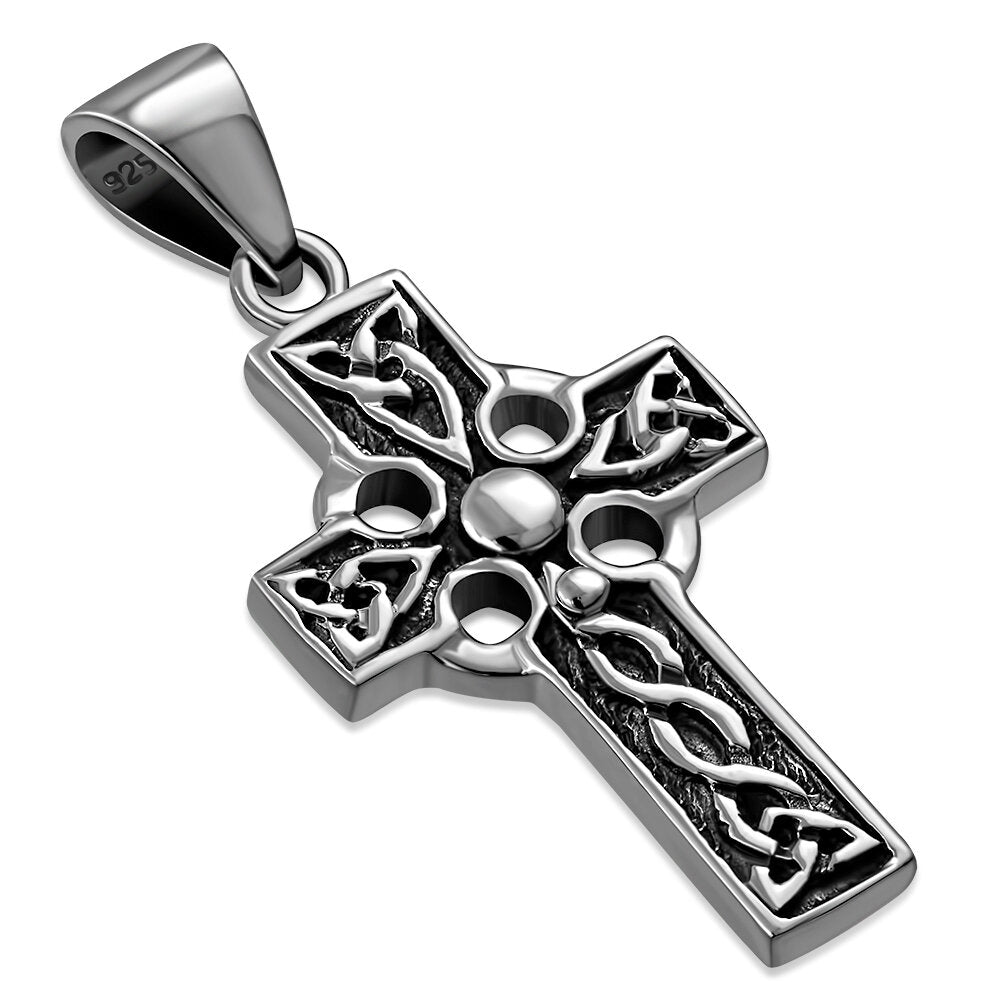 Celtic Cross Pendant - Looped Trinity (Small)