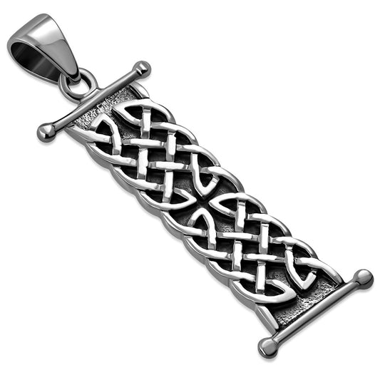 Celtic Knot Pendant - Scroll of Wisdom